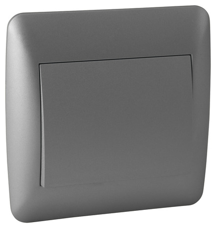 Interrupteur va-et-vient "OME" silver - Brico Dépôt