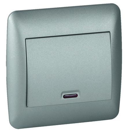 Va-et-vient lumineux "OME" silver - Brico Dépôt