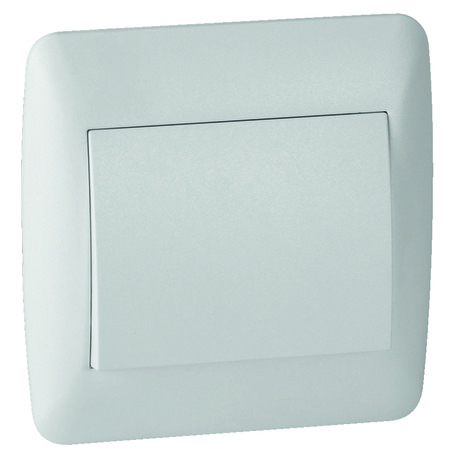 Interrupteur "OME" blanc conforme à la norme NFC 15-100 - Brico Dépôt