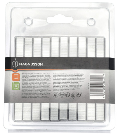 Boite de 5000 agrafes lourdes - 12 mm - MAGNUSSON - Brico Dépôt