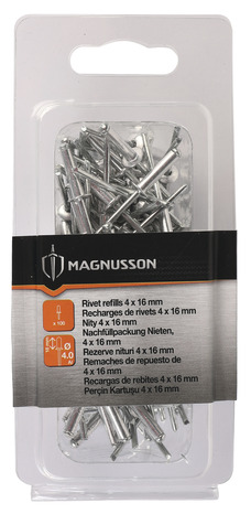 Boite de 100 rivets - 4 x 16 mm - MAGNUSSON - Brico Dépôt