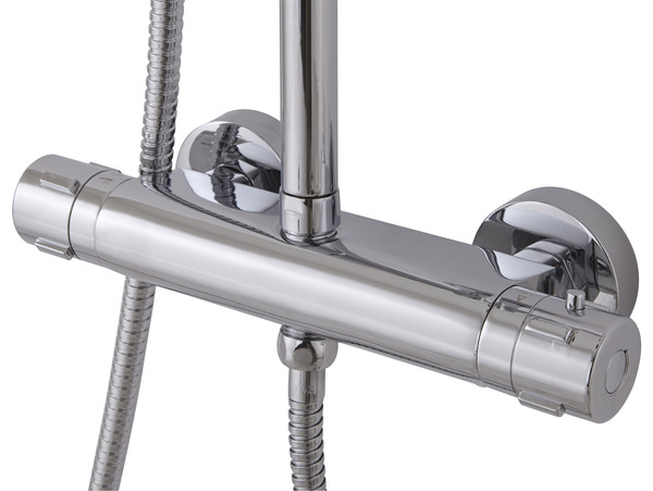 Colonne de douche thermostatique "lidia" - GoodHome - Brico Dépôt