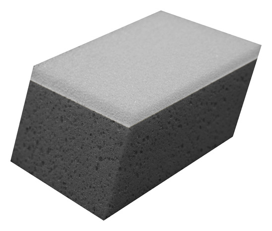 Eponge biseautée   170x100x70mm "Diall" - Diall - Brico Dépôt