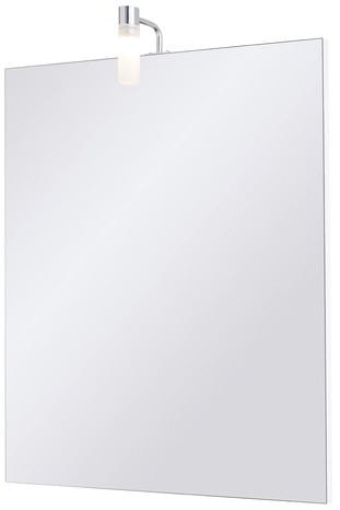 Miroir + luminaire "Aruna" H. 70 x L. 60 cm - Brico Dépôt