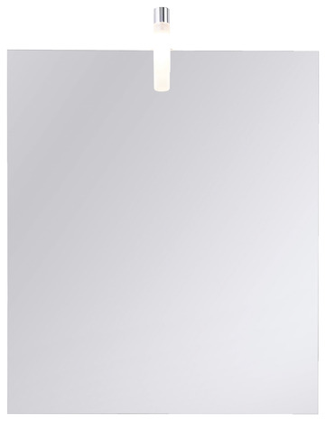 Miroir + luminaire "Aruna" H. 70 x L. 60 cm - Brico Dépôt