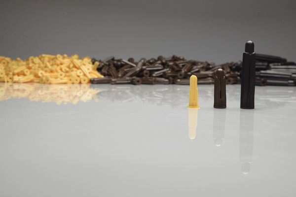 Sachet 150 chevilles "Crampon" diamètres assortis 6, 8, 10 mm - Crampon - Brico Dépôt