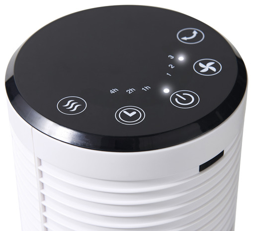 Ventilateur colonne blanc 45 W - GoodHome - Brico Dépôt