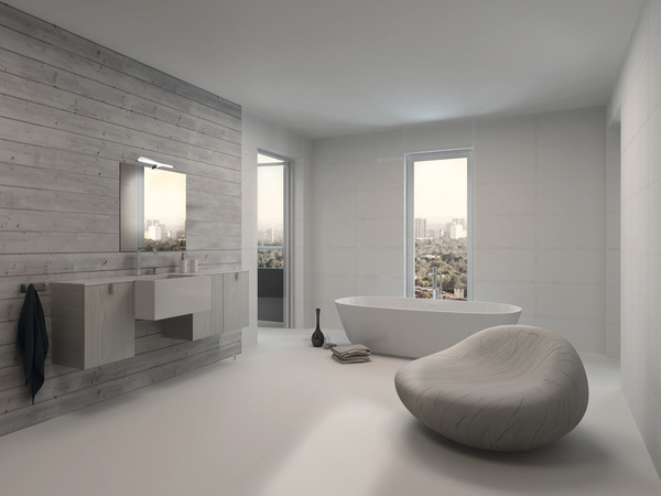 Miroir spot LED "Nevada" L. 60 x H. 70 cm - Brico Dépôt