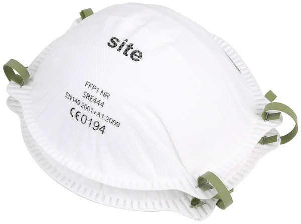 Lot de 2 masques de protection moulés FFP1 - Brico Dépôt