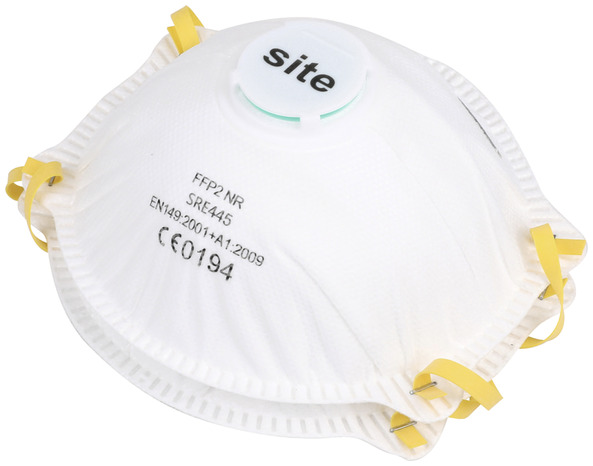 Lot de 2 masques de protection moulés FFP2 - Brico Dépôt