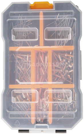 Assortiment 200 rivets en aluminium - MAGNUSSON - Brico Dépôt