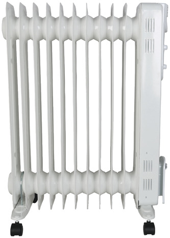 Radiateur bain d'huile blanc - 2 500 W - Brico Dépôt
