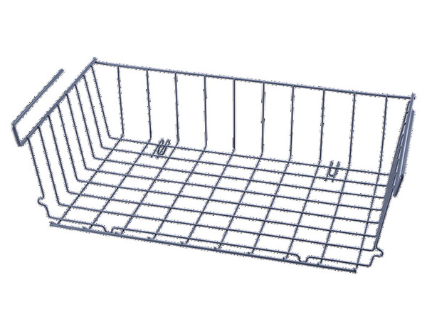 Panier pour dressing en fer - Dim. 30 x 40 x 12 cm - Brico Dépôt