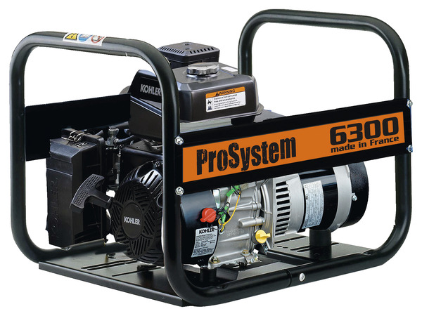 Groupe électrogène essence Prosystem 6300 W C5 - Pro System - Brico Dépôt