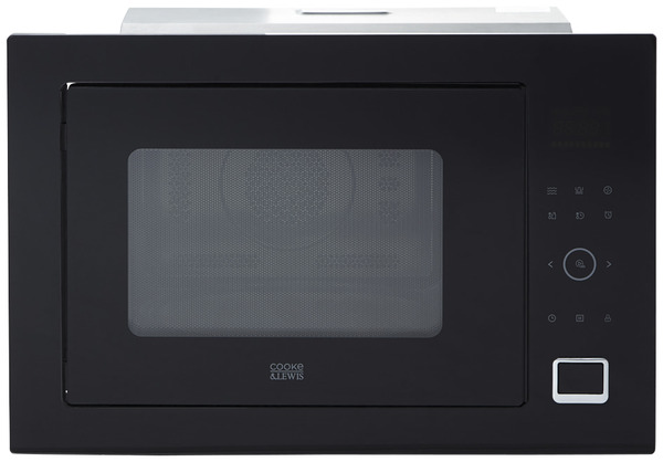 Combi Four Micro-ondes grill encastrable 34 L - Cooke and Lewis - Brico Dépôt