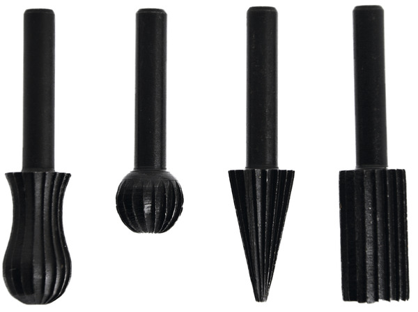 Set 4 fraises acier - Universal - Brico Dépôt