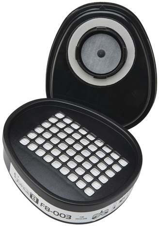 Lot de 2 filtres pour masque respiratoire - Brico Dépôt