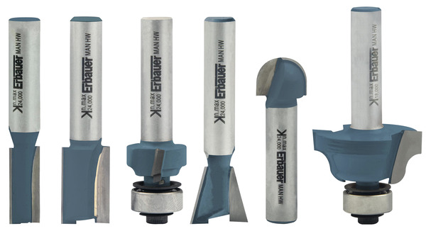 set fraise défonceuse compatible 8mm - Erbauer - Brico Dépôt