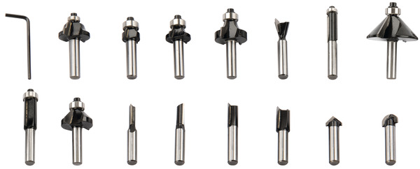 Set fraise défonceuse 15 pièces - Universal - Brico Dépôt