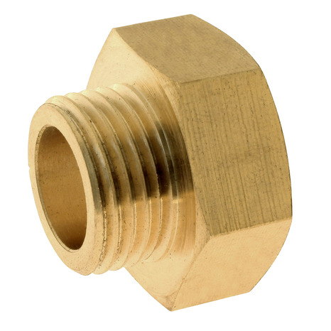 Lot de 2 réductions laiton Femelle 20/27 (3/4") - Mâle 15/21 (1/2") - Somatherm - Brico Dépôt