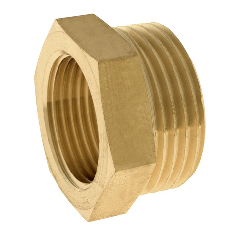 Lot de 2 mamelons réduit Femelle 20/27 (3/4") - Mâle 26/34 (1") - Somatherm - Brico Dépôt