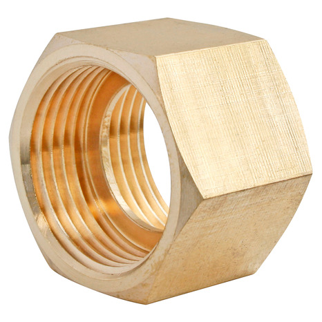 Manchon laiton double Femelle 15/21 (1/2") à butée - Somatherm - Brico Dépôt