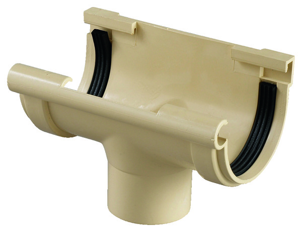 Naissance centrale en PVC gris 25/80 mm - First - Brico Dépôt