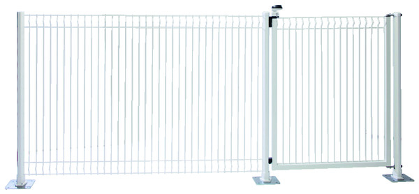 Panneau pour clôture de piscine blanc H. 1,30 L. 1,98 m - Brico Dépôt