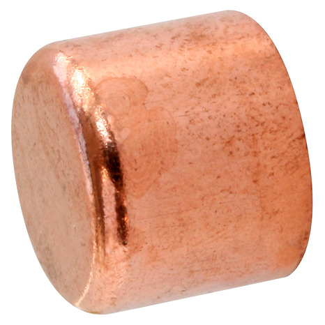 Lot de 2 bouchons à souder pour tube cuivre Ø16 - Somatherm - Brico Dépôt