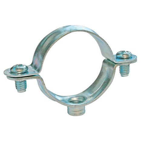 Lot de 5 colliers de fixation simple pour tube Ø28 mm - Somatherm - Brico Dépôt