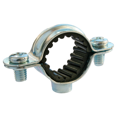 Lot de 10 colliers de fixation simple isophonique pour tube cuivre Ø16 mm - Somatherm - Brico Dépôt
