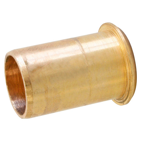 Insert laiton permettant de connecter des raccords instantanés sur du tube PER Ø12, Lot de 10 Rallonges - Somatherm - Brico Dépôt