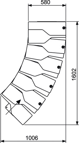 Escalier modulaire Hauteur par marche réglable : 18,5 - 23 cm. - Brico Dépôt