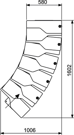 Escalier modulaire Hauteur par marche réglable : 18,5 - 23 cm. - Brico Dépôt