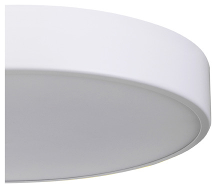 Plafonnier LED intégrée 1200LM blanc - GoodHome - Brico Dépôt