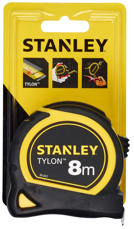 Mètre à ruban 8 m x 25 mm Bimatière Tylon - 0-30-657 - Stanley - Brico Dépôt