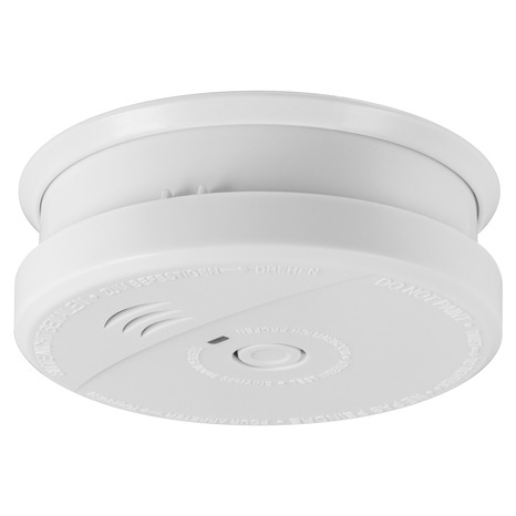 Lot de 2 détecteurs de fumée DAAF NF  - Evacuate - Brico Dépôt