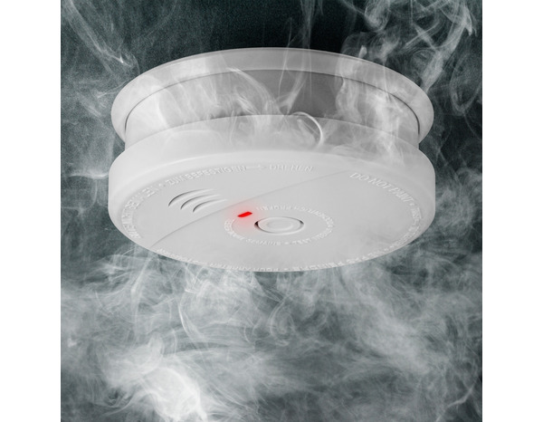 Lot de 2 détecteurs de fumée DAAF NF  - Evacuate - Brico Dépôt