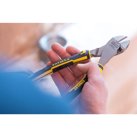 Pince coupante d'électricien diagonale 200 mm - Stanley Fatmax - Brico Dépôt