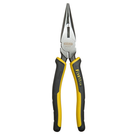 Pince à becs 1/2 ronds longs 200 mm - 0-89-870 - Stanley Fatmax - Brico Dépôt