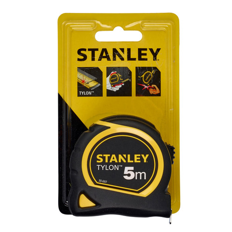 Mètre à ruban 5 m x 19 mm Bimatière Tylon - 0-30-697 - Stanley - Brico Dépôt