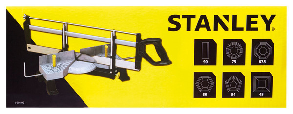 Scie à onglet articulée 560 mm - 1-20-800 - Stanley - Brico Dépôt