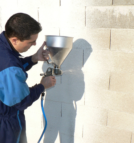 Pistolet à crépir, cuve de 5 L., pression maxi. 3-5 bars - Prodif - Brico Dépôt