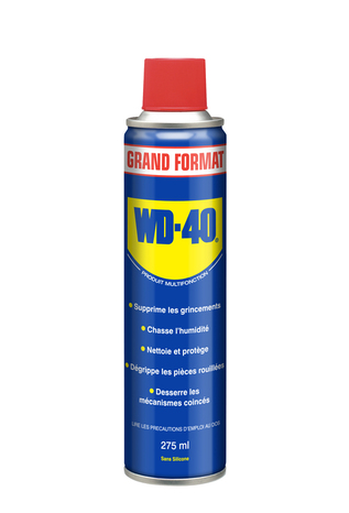 WD-40 Lubrifiant multifonction 275ML - WD40 - Brico Dépôt
