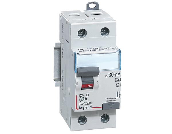 Interrupteur différentiel 30 mA 63A type A - Legrand - Brico Dépôt
