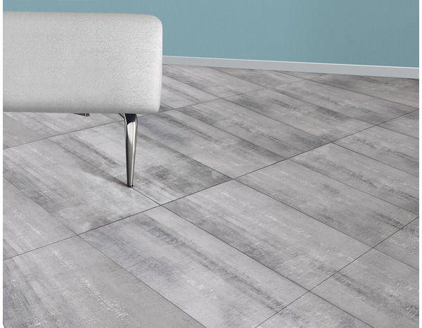 Carrelage de sol intérieur "Filadelphia" gris - l. 30 x L. 60 cm - Brico Dépôt