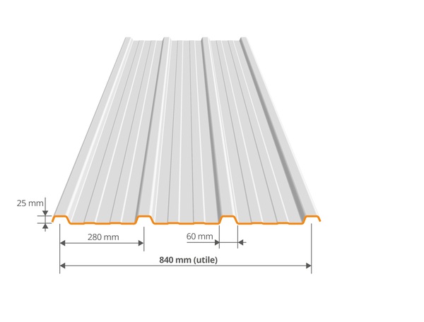 Bac en acier galvanisé beige 2 x 0,9 m - Brico Dépôt