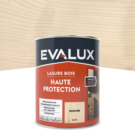 Lasure incolore - 0,75 L satin - Evalux - Brico Dépôt