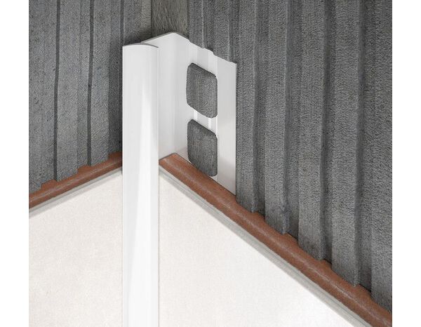 Profile d'angle rentrant pvc 2,50 m x 9 mm - blanc - Brenner - Brico Dépôt