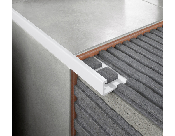 Profile équerre pvc 2,50 m x 10 mm - blanc - Brenner - Brico Dépôt